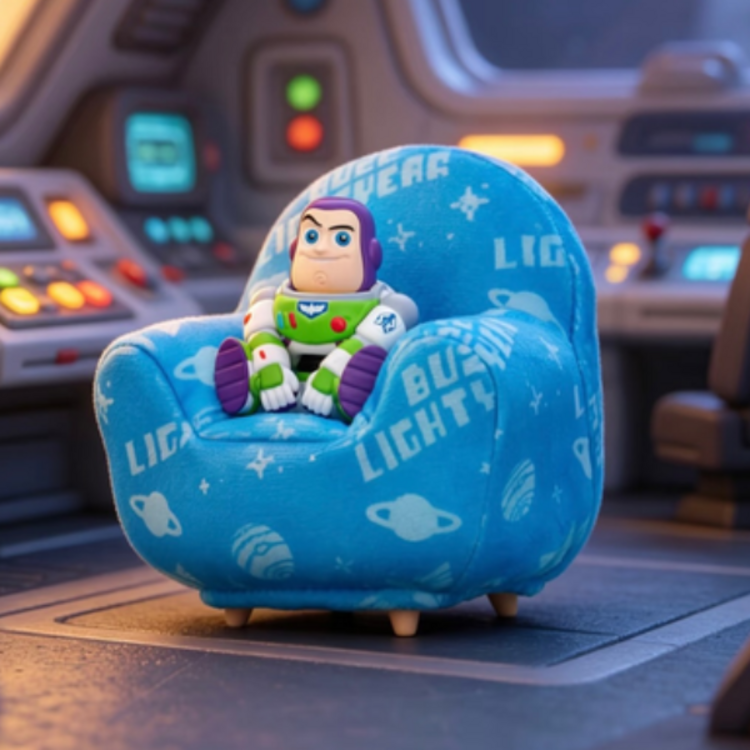 MINISO DISNEY PIXAR - TOY STORY [FUR COVERED SOFA LAMP] - BLINDBOX FIGURE