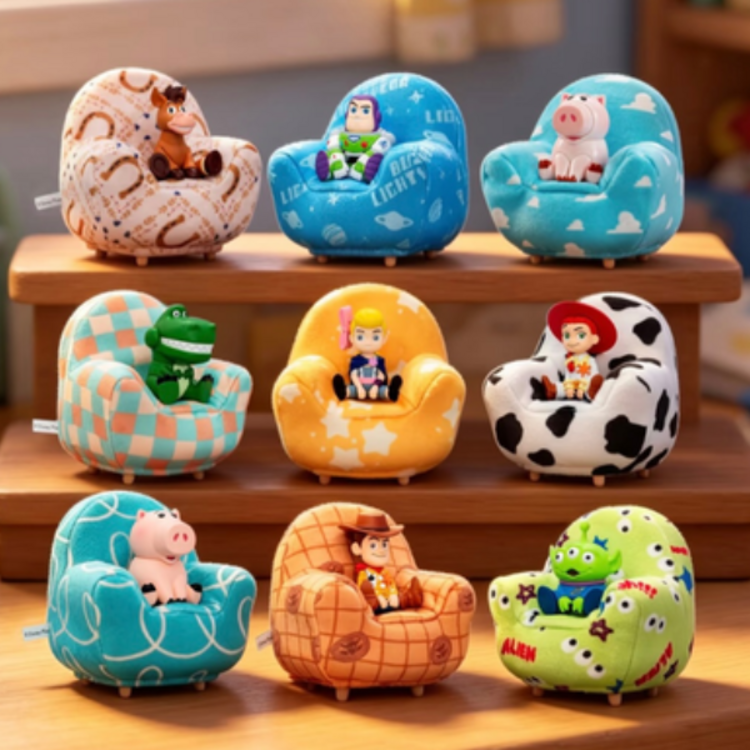 MINISO DISNEY PIXAR - TOY STORY [FUR COVERED SOFA LAMP] - BLINDBOX FIGURE