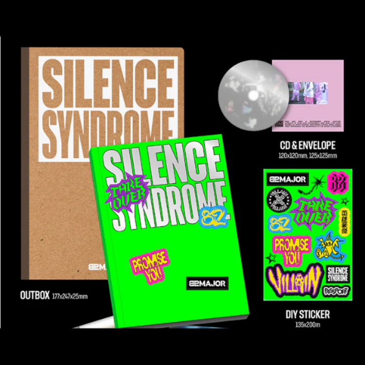 82MAJOR - SILENCE SYNDROME - 3RD MINI ALBUM