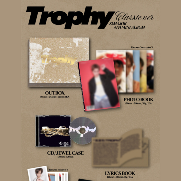 82MAJOR - TROPHY - [CLASSIC VER.] - 4TH MINI ALBUM
