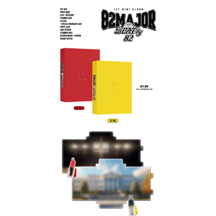 82MAJOR - BEAT BY 82 - 1ST MINI ALBUM