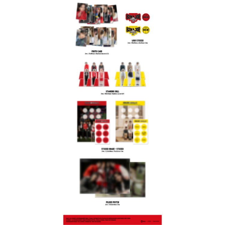 82MAJOR - BEAT BY 82 - 1ST MINI ALBUM
