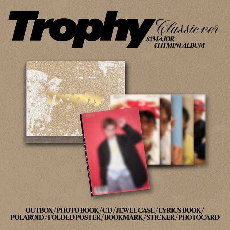 82MAJOR (82메이저) - TROPHY - [CLASSIC VER.] - 4TH MINI ALBUM
