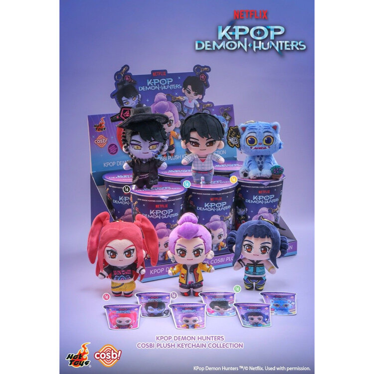 HOT TOYS HOT TOYS - KPOP DEMON HUNTERS [COSBI COLLECTION] - PLUSH KEYCHAIN BLINDBOX