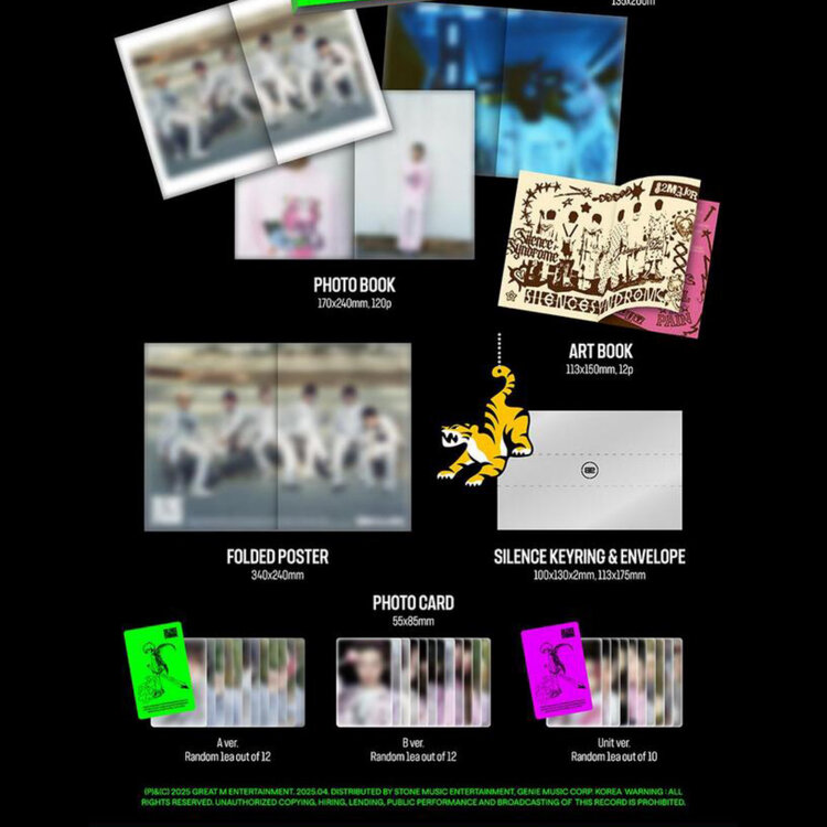 82MAJOR (82메이저) - SILENCE SYNDROME - 3RD MINI ALBUM