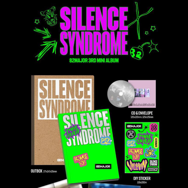 82MAJOR (82메이저) - SILENCE SYNDROME - 3RD MINI ALBUM