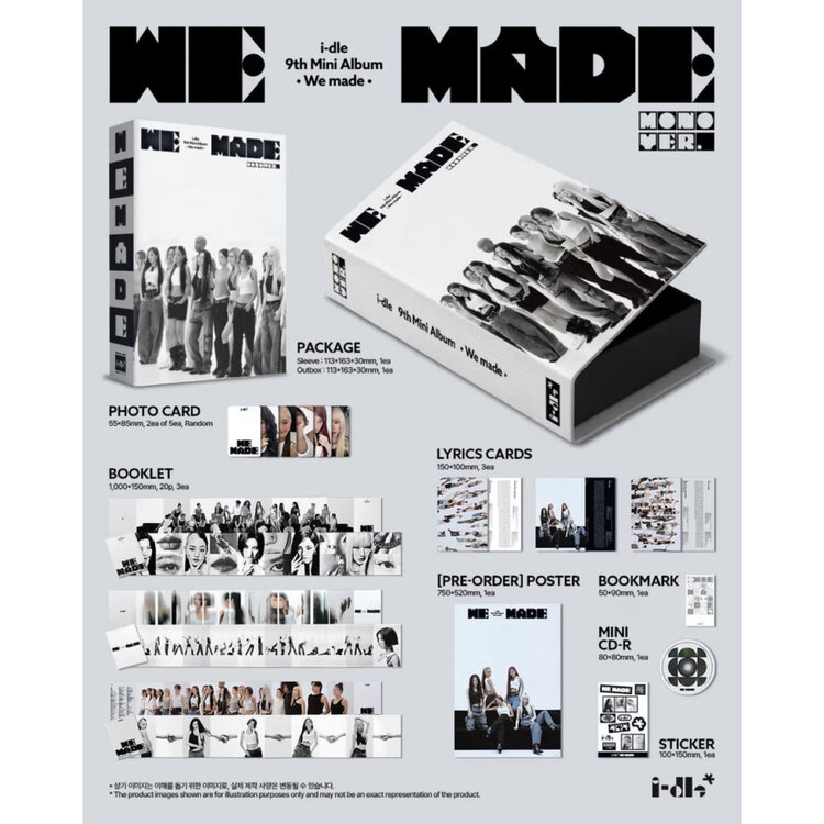I-DLE (아이들) - WE MADE - [A VER.] - 9TH MINI ALBUM