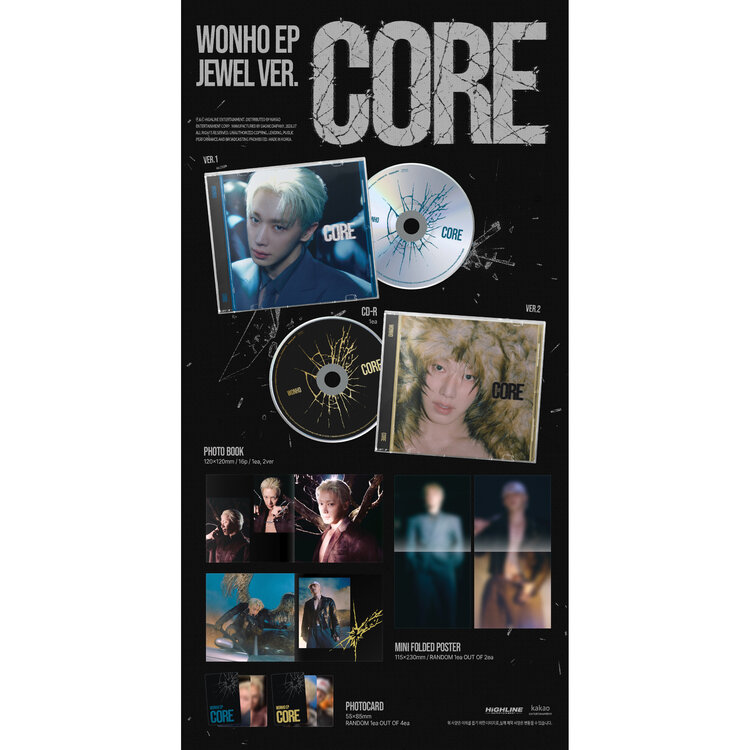 [PREORDER] WONHO (원호) - CORE [JEWEL VER.] - EP
