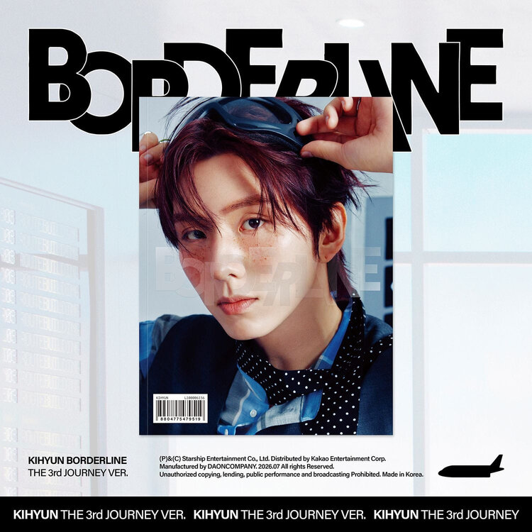 KIHYUN (유기현) [MONSTA X] - BORDERLINE - [THE 3RD JOURNEY VER.] - EP