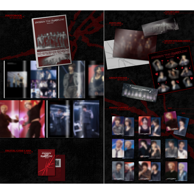 &TEAM (エンティーム) - 2025 CONCERT TOUR "AWAKEN THE BLOODLINE" ENCORE IN JAPAN - [DIGITAL CODE] PACKAGE