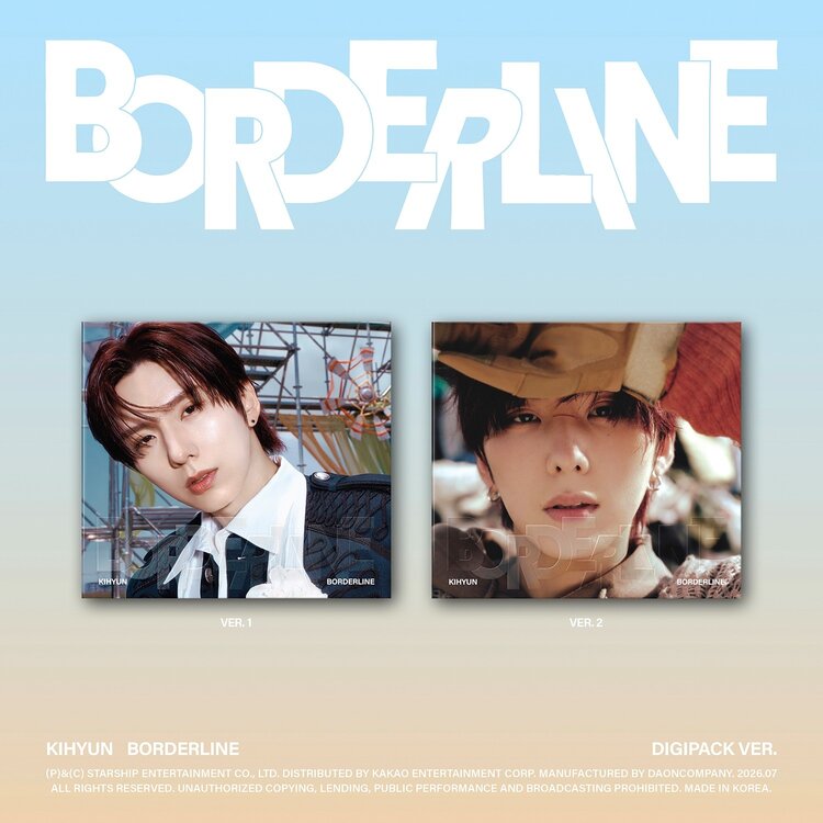 KIHYUN (유기현) [MONSTA X] - BORDERLINE - [DIGIPACK VER.] - EP