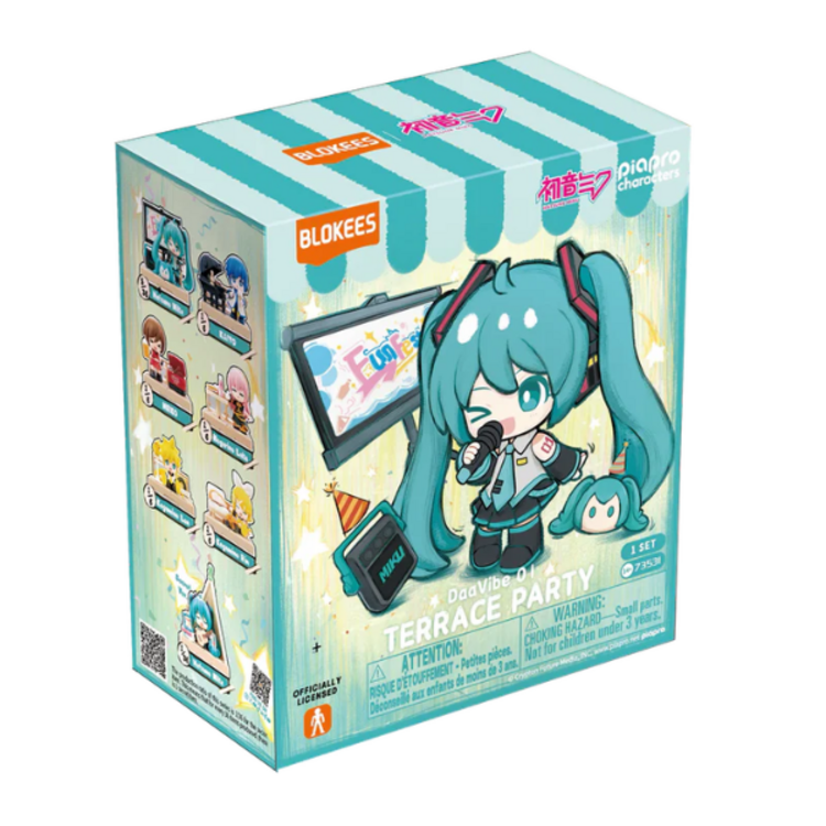 BLOKEES BLOKEES - HATSUNE MIKU - TERRACE PARTY [DAAVIBE 01] - BLINDBOX FIGURE