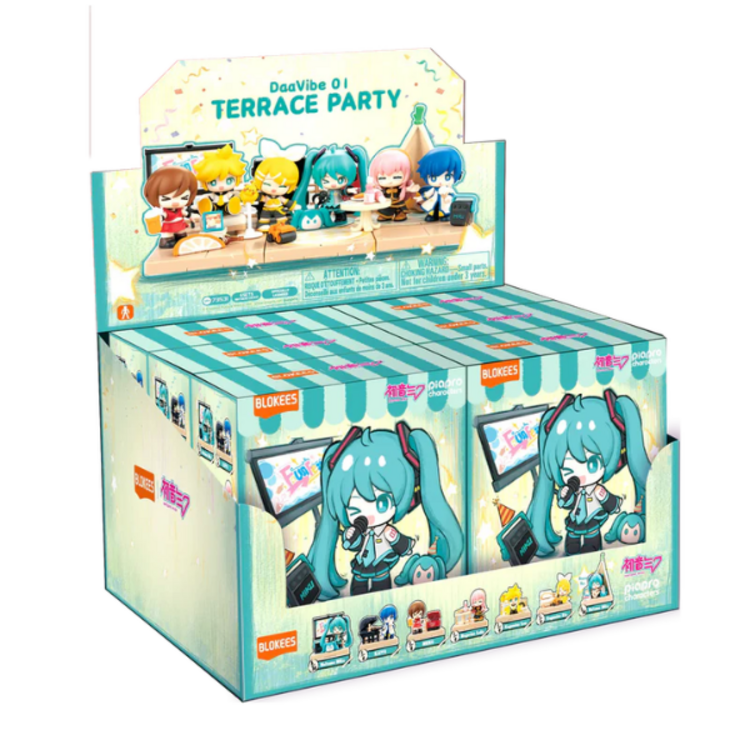 BLOKEES BLOKEES - HATSUNE MIKU - TERRACE PARTY [DAAVIBE 01] - BLINDBOX FIGURE