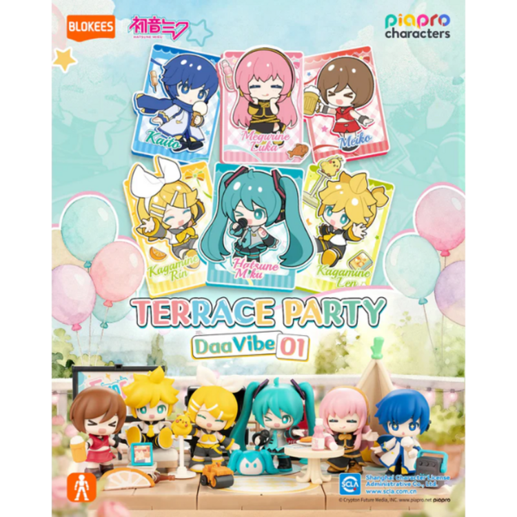 BLOKEES BLOKEES - HATSUNE MIKU - TERRACE PARTY [DAAVIBE 01] - BLINDBOX FIGURE