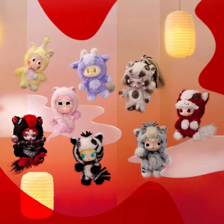 POP MART POP MART - HAVE A GOOD RUN - PLUSH DOLL PENDANT