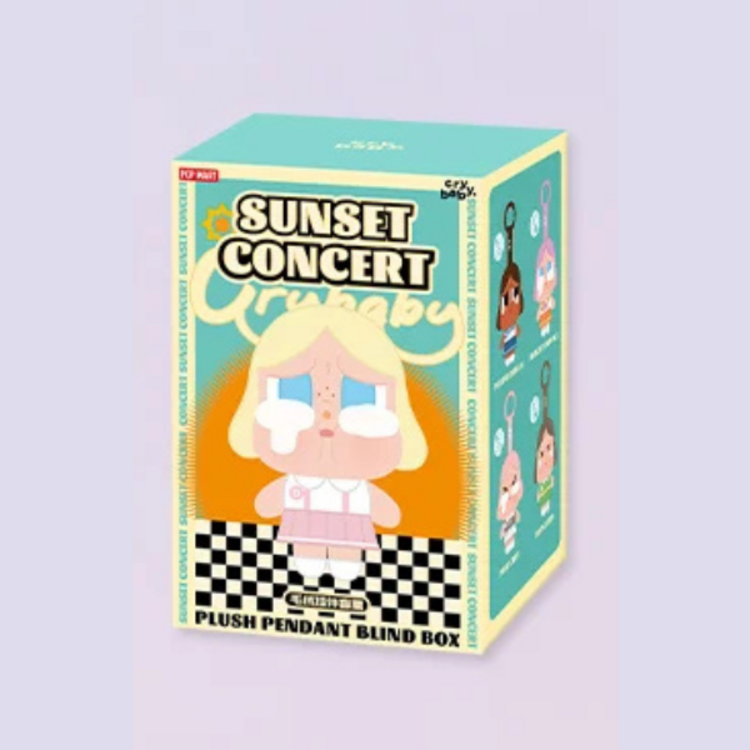POP MART POP MART - CRYBABY [SUNSET CONCERT SERIES] - PLUSH PENDANT BLINDBOX