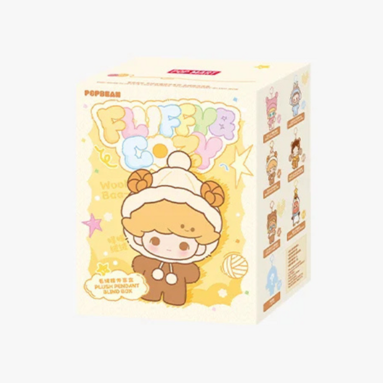 POP MART POP MART - POPBEAN [FLUFFY & COZY SERIES] - PLUSH PENDANT BLINDBOX