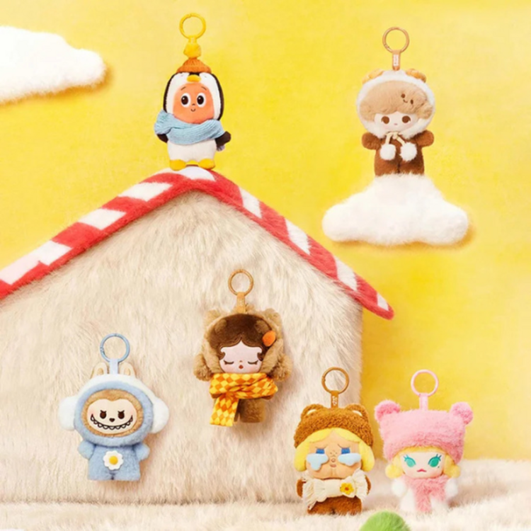 POP MART POP MART - POPBEAN [FLUFFY & COZY SERIES] - PLUSH PENDANT BLINDBOX