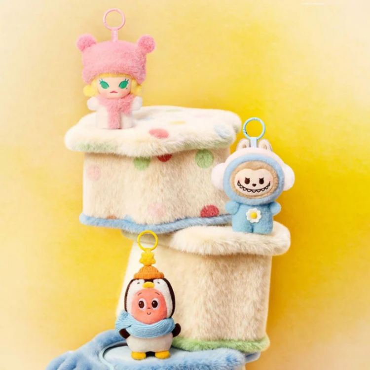 POP MART POP MART - POPBEAN [FLUFFY & COZY SERIES] - PLUSH PENDANT BLINDBOX