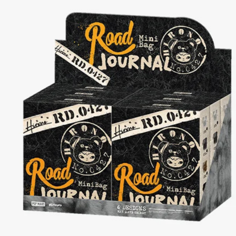 POP MART POP MART - HIRONO [ROAD JOURNAL SERIES] - MINI BAG BLINDBOX