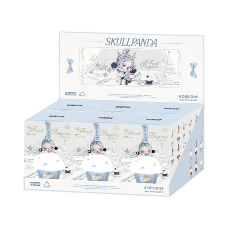 POP MART POP MART - SKULLPANDA  [THE FEAST BEGINS SERIES] - FRAGRANCE PENDANT BLINDBOX