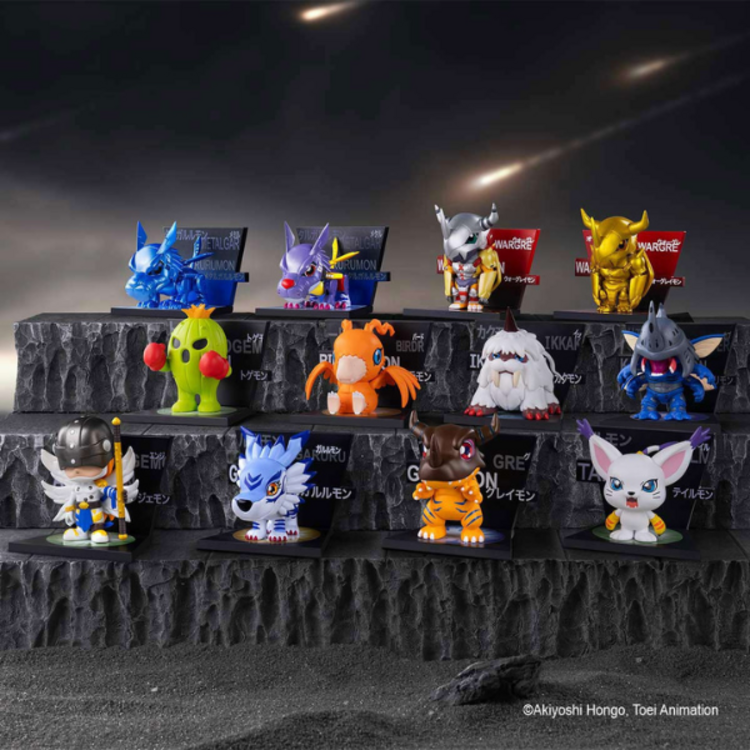 POP MART POP MART - DIGIMON ADVENTURE [FRIDGE MAGNET SERIES] - BLINDBOX FRIDGE MAGNET