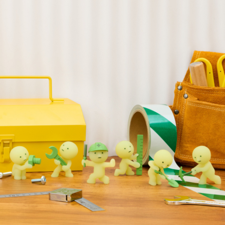 SMISKI [UNDER CONSTRUCTION SERIES] - BLINDBOX MINI FIGURE