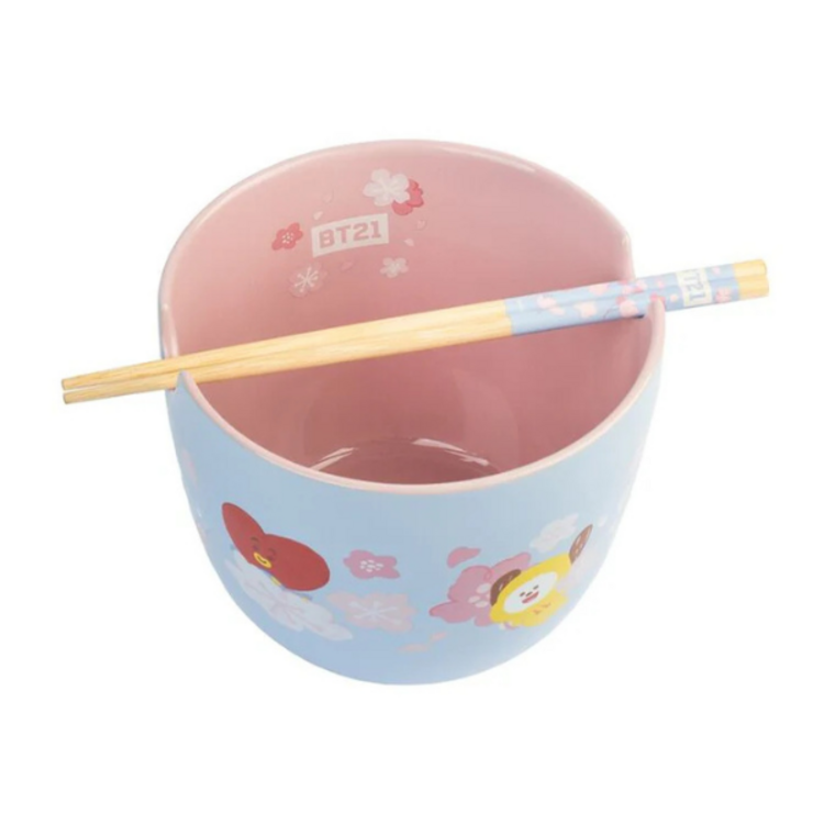 BT21 - RAMEN BOWL WITH CHOPSTICKS