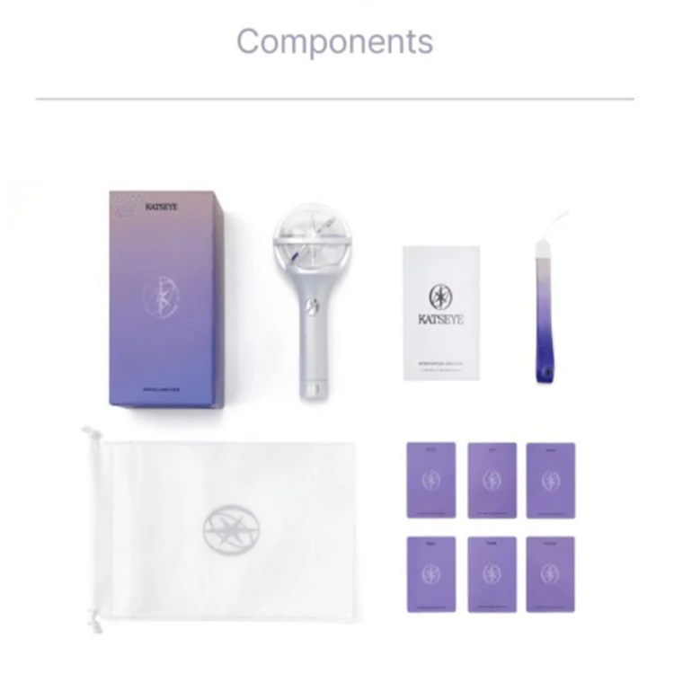 [RESTOCK EARLY AUGUST] KATSEYE - OFFICIAL LIGHT STICK