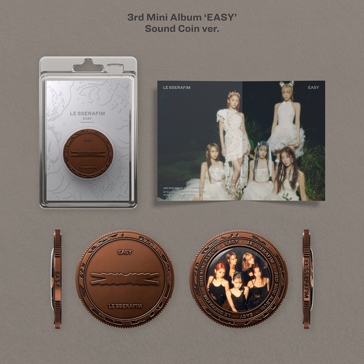 LE SSERAFIM (르세라핌) - SOUND COIN VER. ALBUM [6 ALBUM SET + WEVERSE GIFT