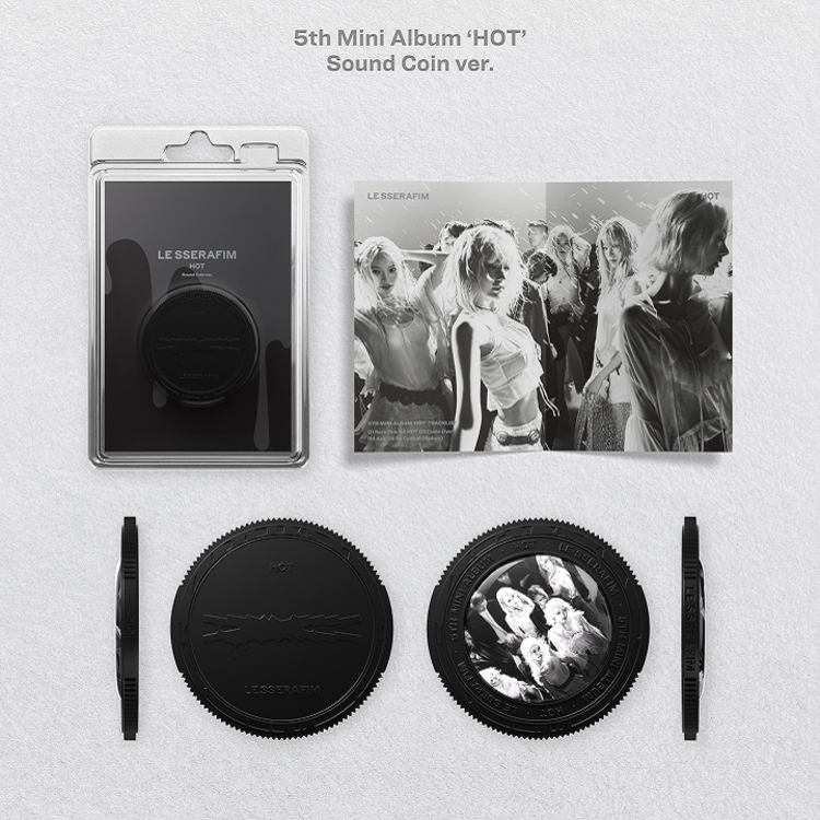 LE SSERAFIM (르세라핌) - SOUND COIN VER. ALBUM [6 ALBUM SET + WEVERSE GIFT