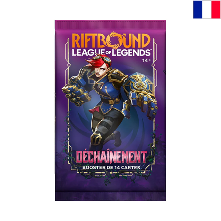 LEAGUE OF LEGENDS TCG : RIFTBOUND - DECHAINEMENT - BOOSTER (FR)