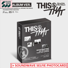 [PREORDER] STRAY KIDS (스트레이 키즈) - [THIS & THAT] (FANS ALBUM VER.) - 10TH MINI ALBUM + [SOUNDWAVE PC]