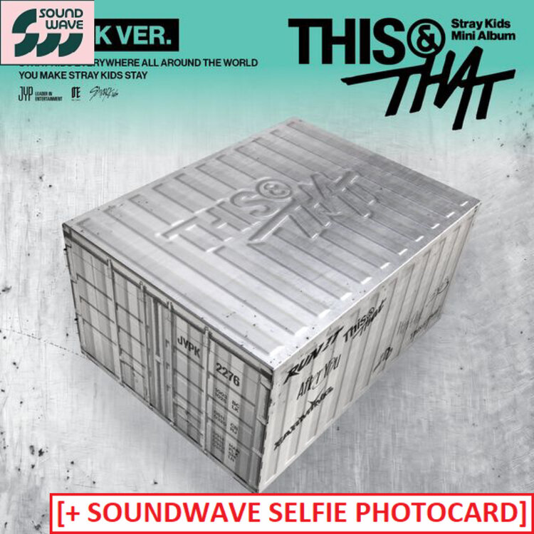 [PREORDER] STRAY KIDS (스트레이 키즈) - [THIS & THAT] (TRUCK VER.) - 10TH MINI ALBUM + [SOUNDWAVE PC]