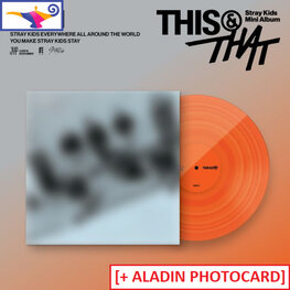 [PREORDER] STRAY KIDS (스트레이 키즈) - [THIS & THAT] (LP VER.) - 10TH MINI ALBUM + [ALADIN PC]