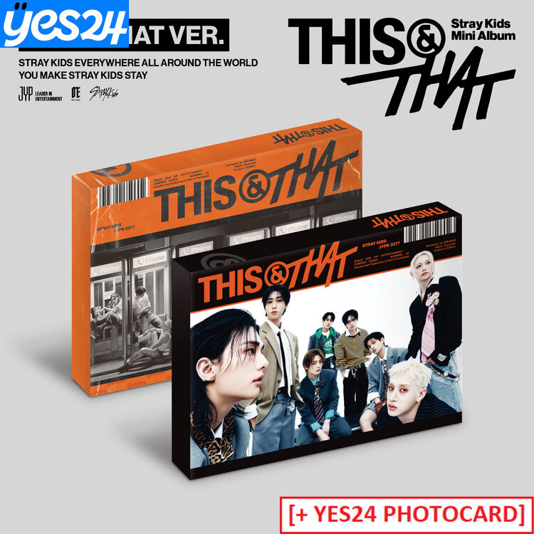 [PREORDER] STRAY KIDS (스트레이 키즈) - [THIS & THAT] - 10TH MINI ALBUM + [YES24 PC]