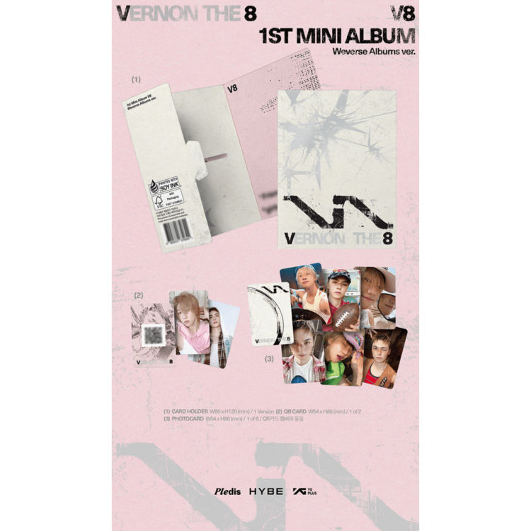 V8 [SEVENTEEN] - V8 -  [WEVERSE ALBUM] - 1ST MINI ALBUM