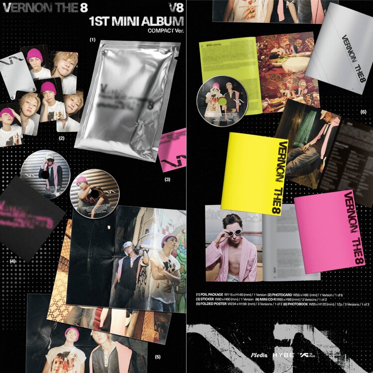 V8 [SEVENTEEN] - V8 -  [COMPACT VER.] - 1ST MINI ALBUM