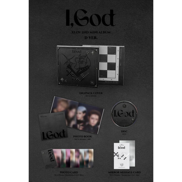 XLOV (엑스러브) - [I, GOD] - 2ND MINI ALBUM