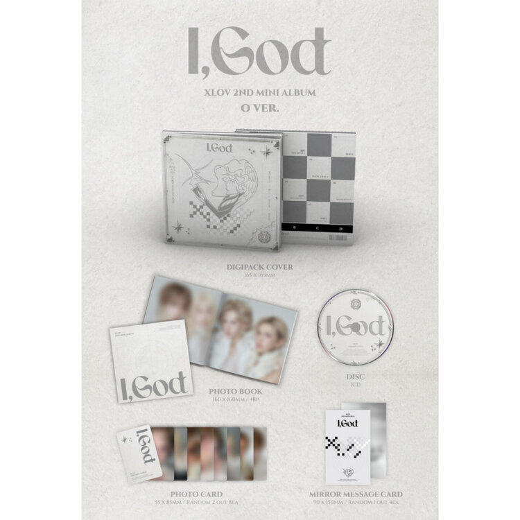 XLOV (엑스러브) - [I, GOD] - 2ND MINI ALBUM
