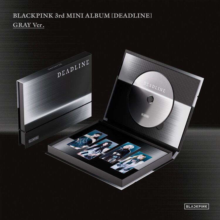 BLACKPINK (블랙핑크) - DEADLINE - [GRAY VER.] - 3RD MINI ALBUM