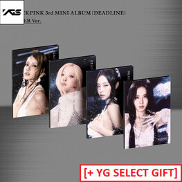 BLACKPINK (블랙핑크) - DEADLINE - [SILVER VER.] - 3RD MINI ALBUM + [YG SELECT GIFT]