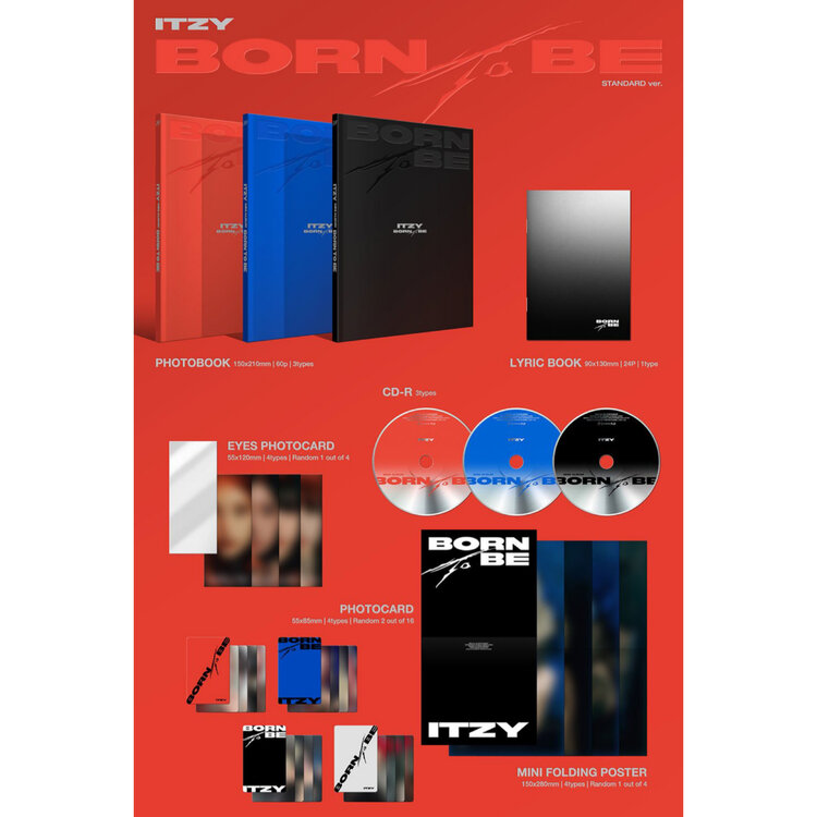 ITZY (있지) - BORN TO BE - [STANDARD VER.] - 2ND STUDIO ALBUM