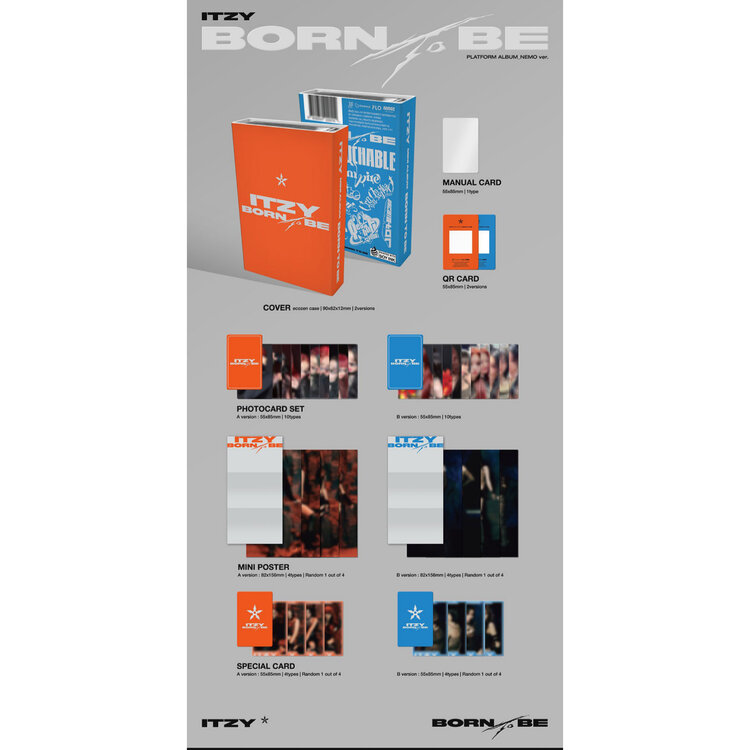 ITZY (있지) - BORN TO BE - [PLATFORM ALBUM_NEMO VER.] - 2ND STUDIO ALBUM
