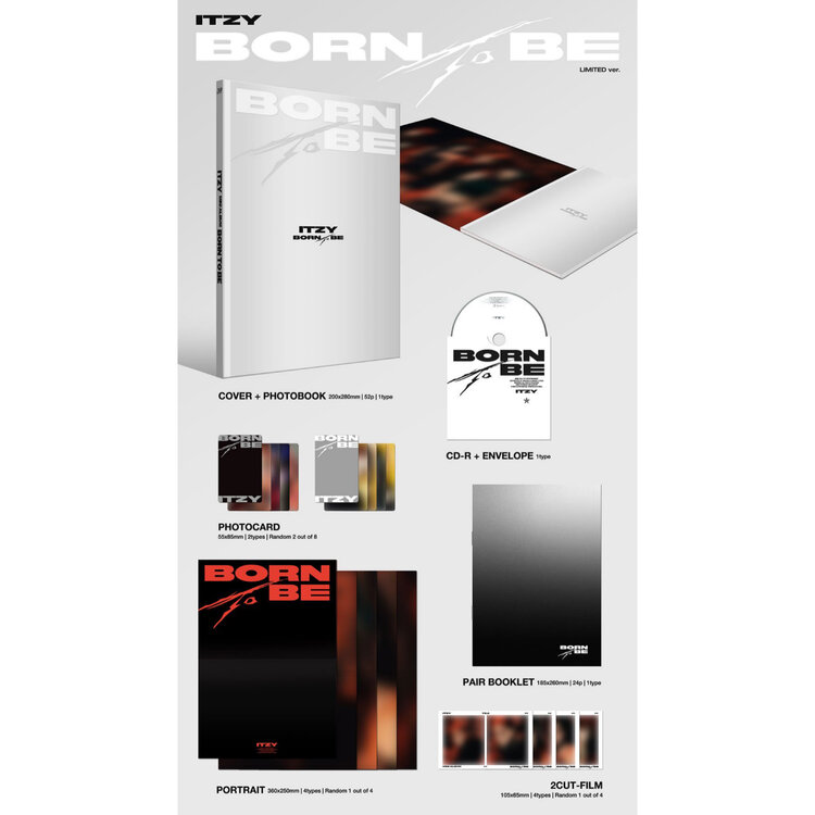 ITZY (있지) - BORN TO BE - [LIMITED VER.] - 2ND STUDIO ALBUM