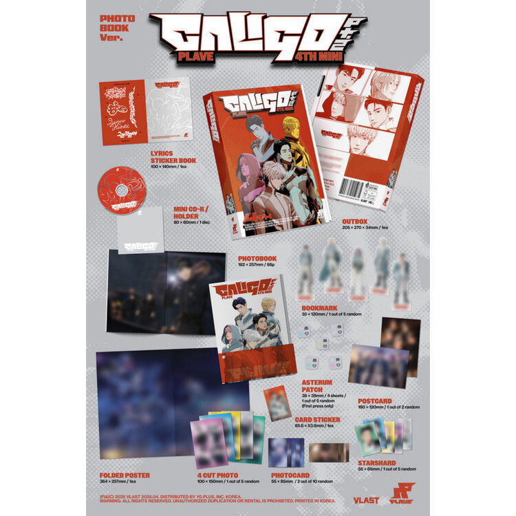 PLAVE (플레이브) - CALIGO PT.2 - [PHOTOBOOK VER.] - 4TH MINI ALBUM