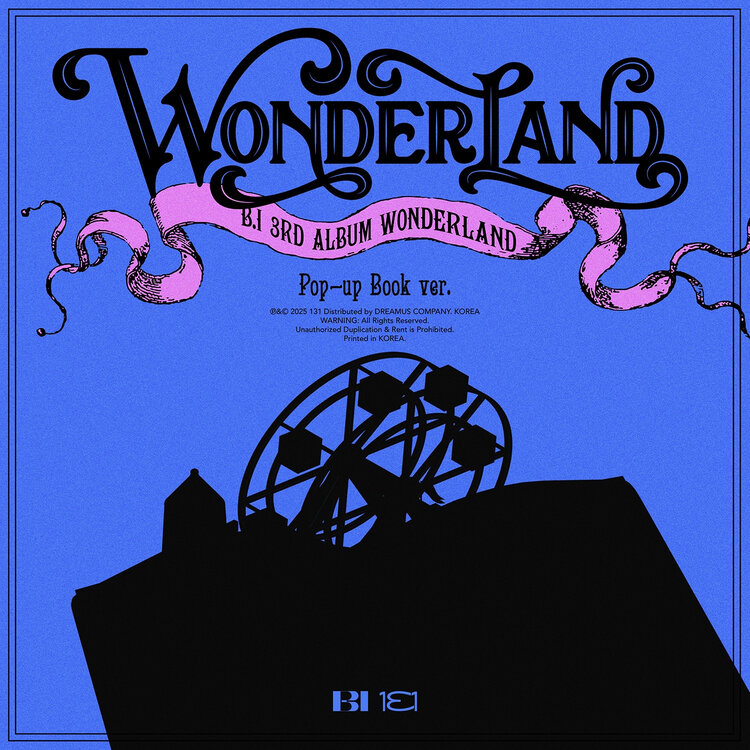 B.I (비아이) - WONDERLAND - [POP-UP BOOK VER.] - 3RD ALBUM
