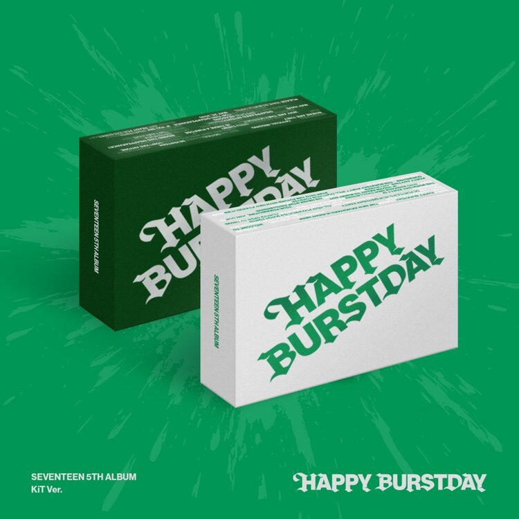 SEVENTEEN (세븐틴) - HAPPY BURSTDAY - [KIT VER.] - 5TH ALBUM