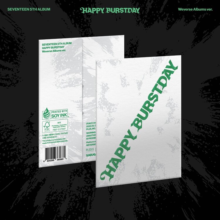 SEVENTEEN (세븐틴) - HAPPY BURSTDAY - [WEVERSE ALBUM] - 5TH ALBUM