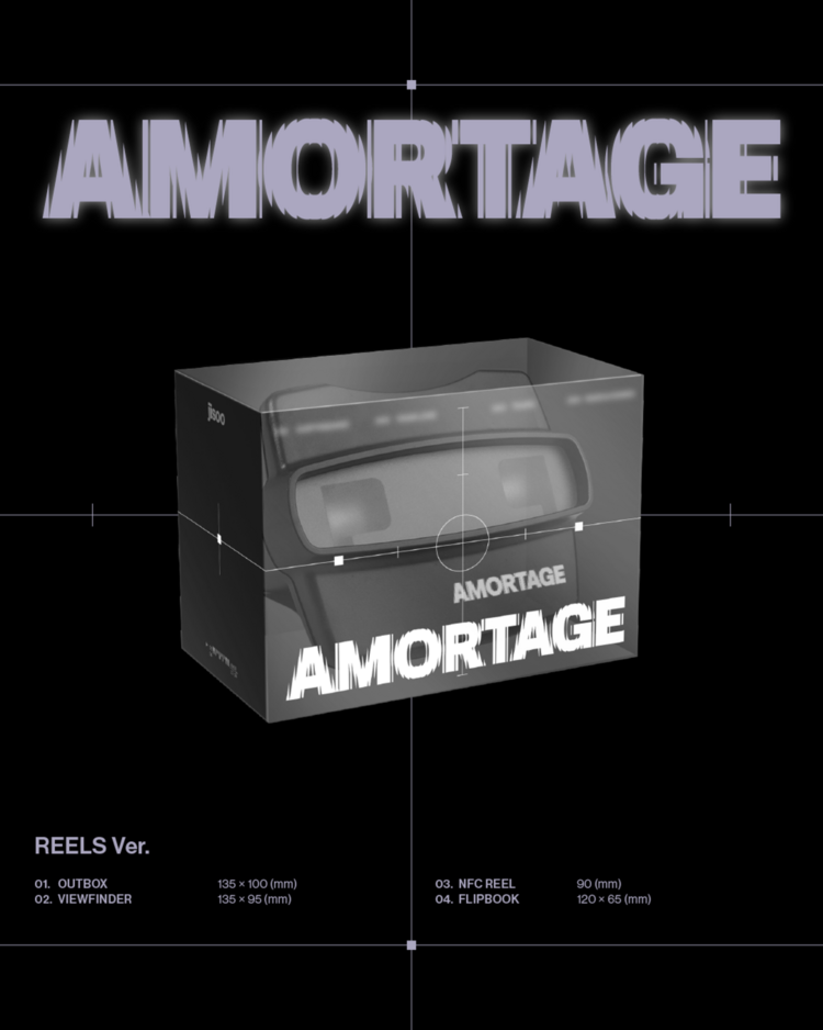 JISOO (김지수) [BLACKPINK] - AMORTAGE - [REELS VER.] - 1ST MINI ALBUM